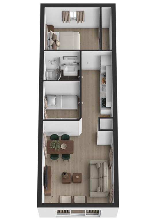 mediumsize floorplan